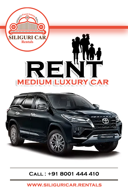 Medium Luxury Car rentals in Siliguri