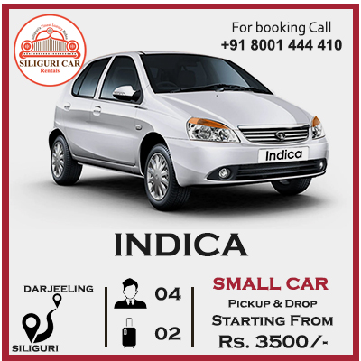 Siliguri to Darjeeling Tata Indica car rental