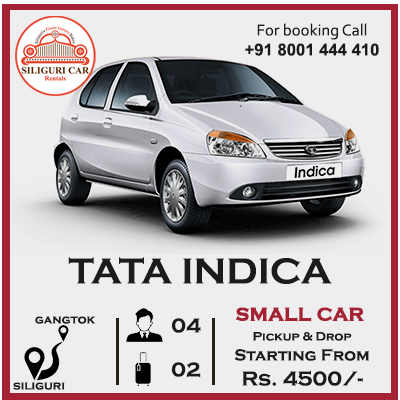 Siliguri to Gangtok TATA Indica car rentals