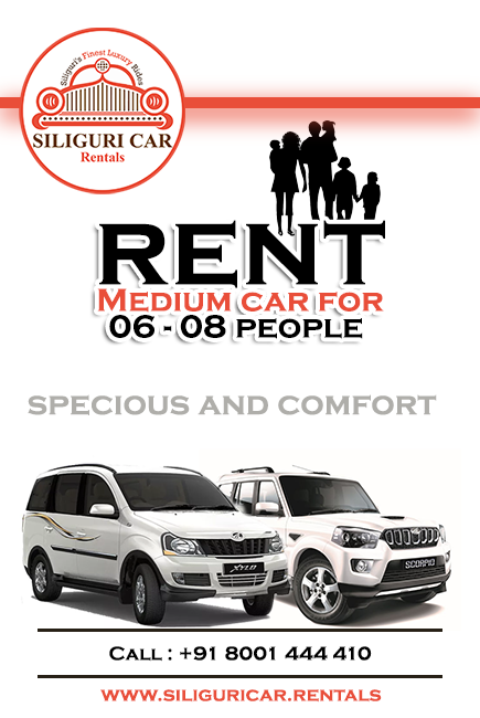 Medium Car rentals in Siliguri